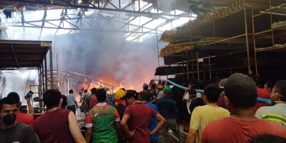 Incendio presentado en el Municipio de Paratebueno.