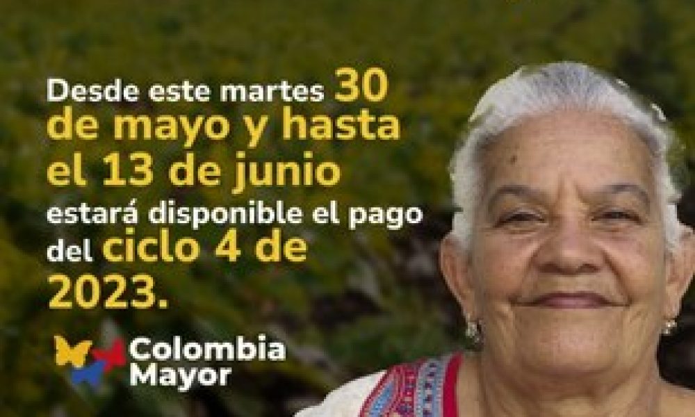 ¡Importante! Personas que se benefician del programa Colombia Mayor