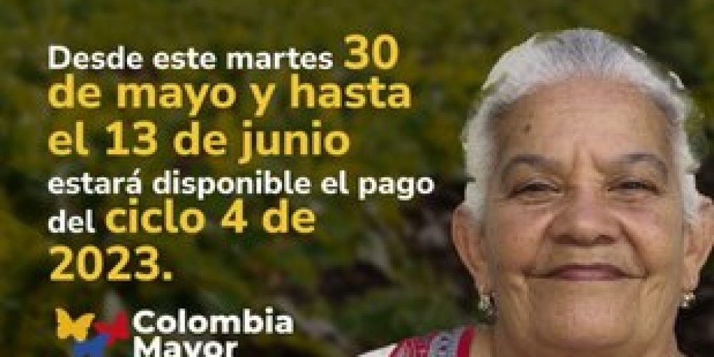 ¡Importante! Personas que se benefician del programa Colombia Mayor