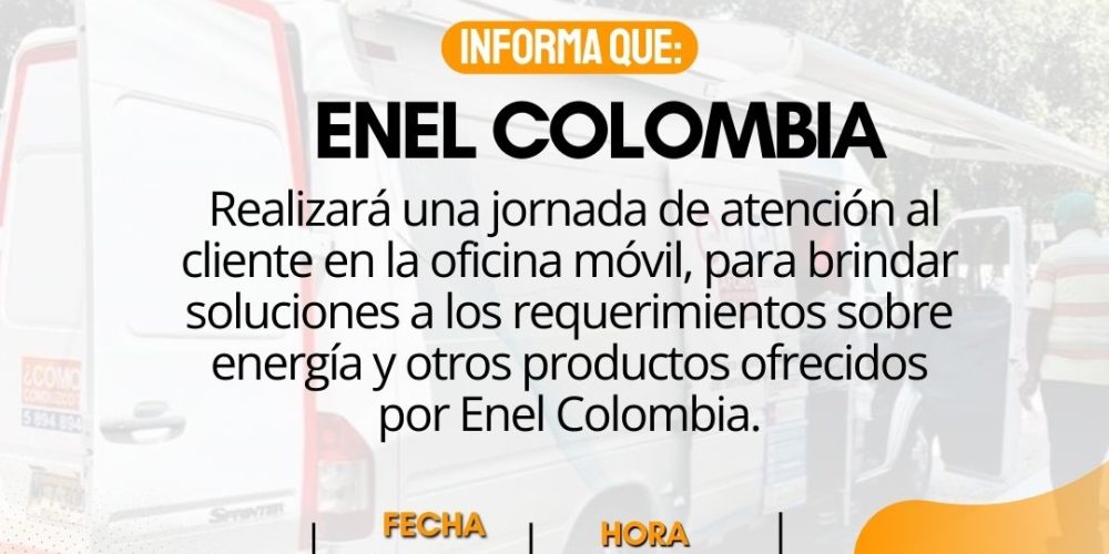 ¡Enel Colombia llega a Paratebueno con una jornada de atención al cliente!