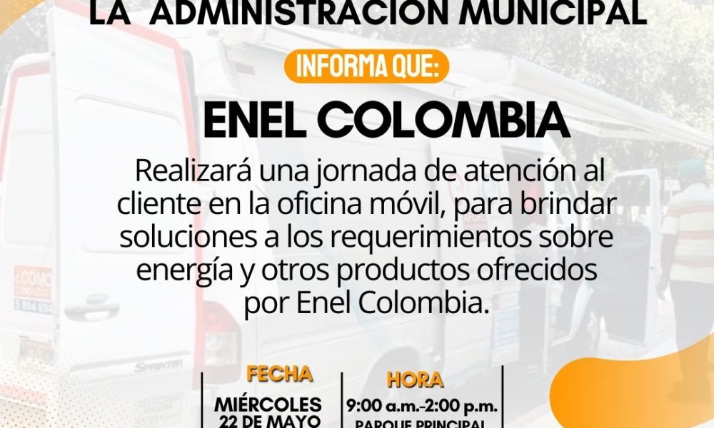 ¡Enel Colombia llega a Paratebueno con una jornada de atención al cliente!