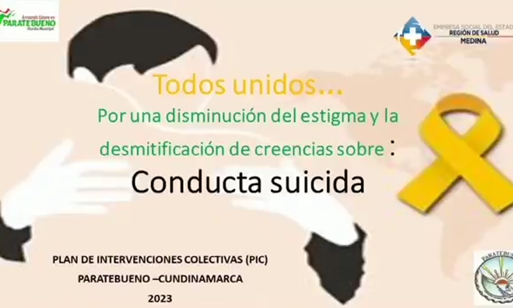 LA MUNICIPALIDAD “ARMANDO FUTURO” PROMUEVE UNA CAMPAÑA PARA REDUCIR EL ESTIGMA Y LOS MITOS SOBRE EL SUICIDIO