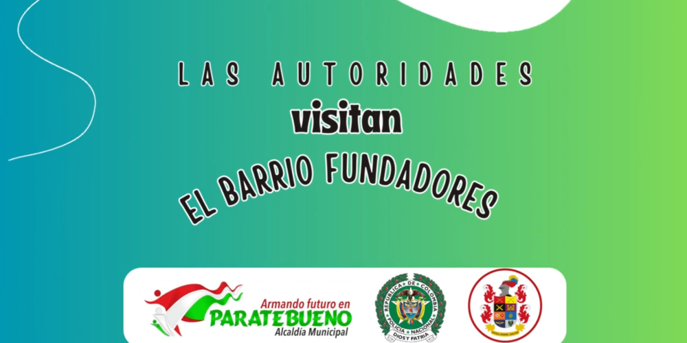 Las autoridades locales realizan una visita a El Barrio Fundadores