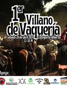 ¡Llega el 1er Villano de Vaquería a la Inspección de Maya!