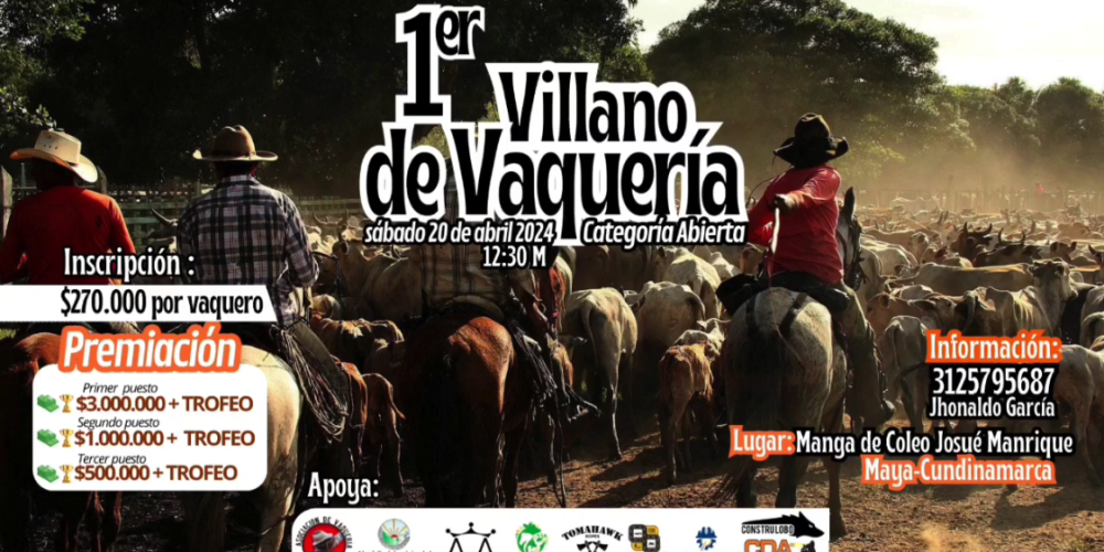 ¡Llega el 1er Villano de Vaquería a la Inspección de Maya!